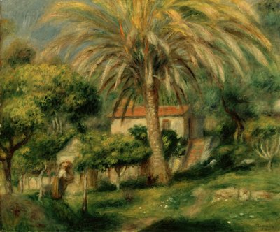 Palm Trees by Pierre Auguste Renoir